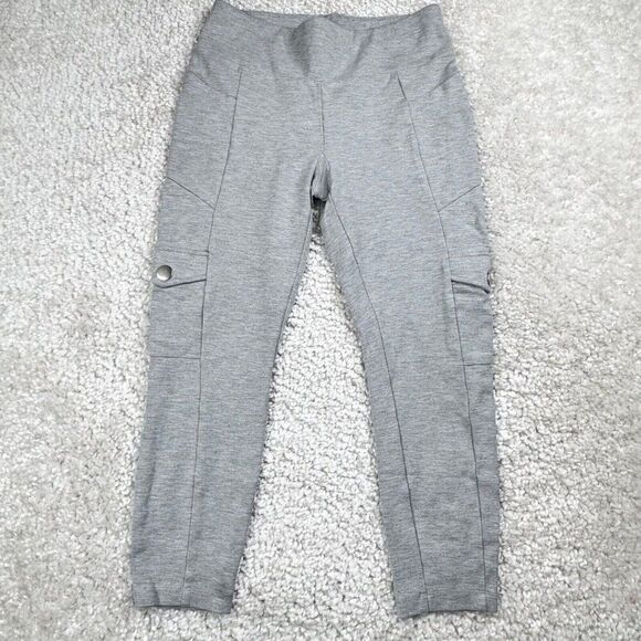 Cabi Runaway Crop Legging Light Gray - Picture 3 of 14
